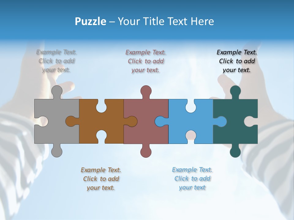 Person Trust Child PowerPoint Template