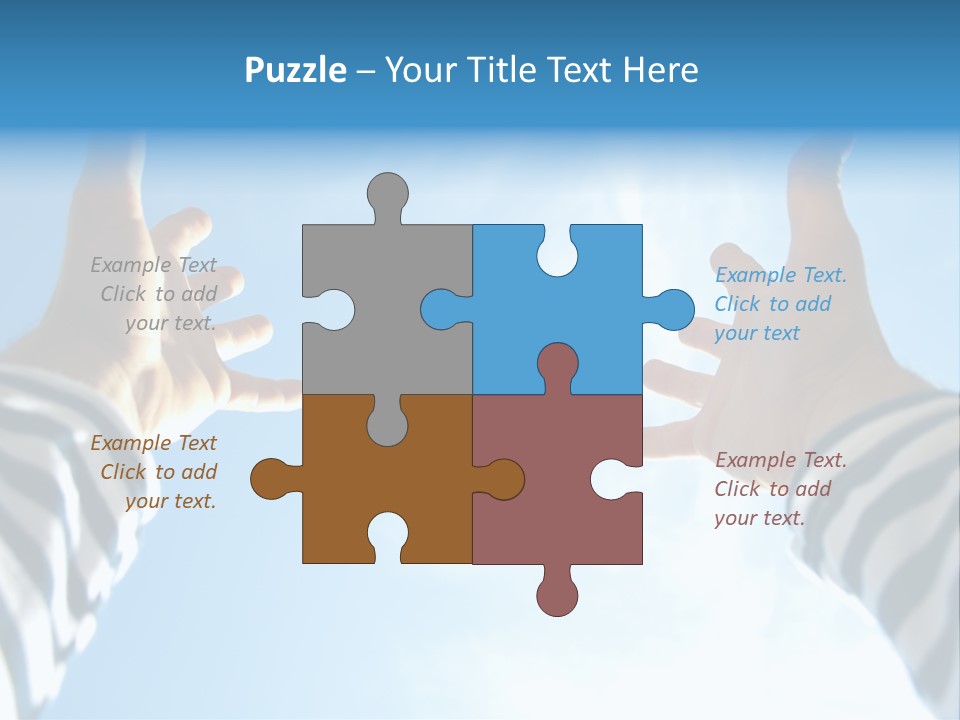 Person Trust Child PowerPoint Template