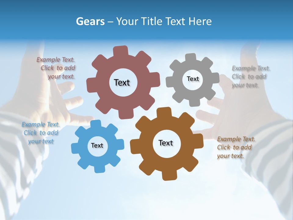 Person Trust Child PowerPoint Template