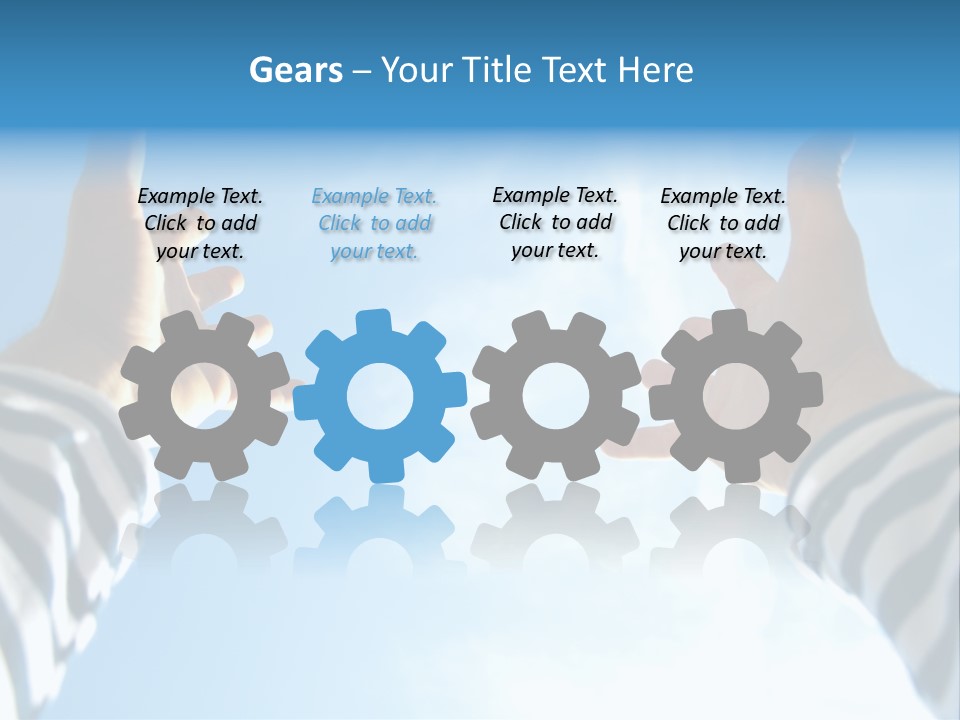 Person Trust Child PowerPoint Template