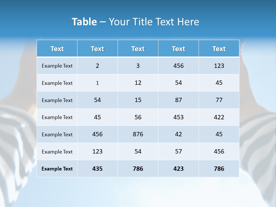 Person Trust Child PowerPoint Template
