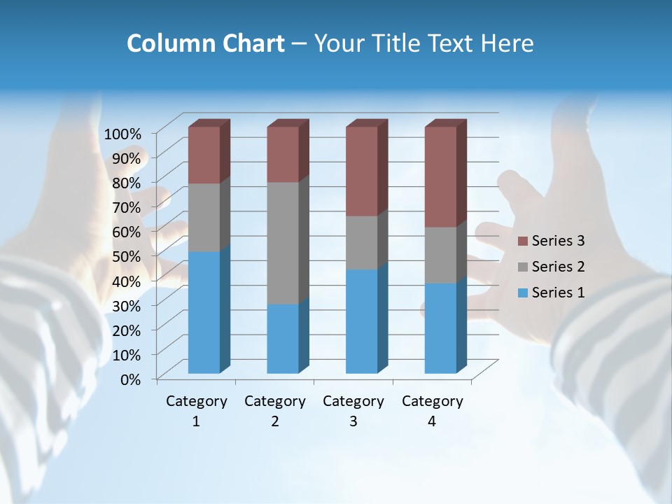 Person Trust Child PowerPoint Template