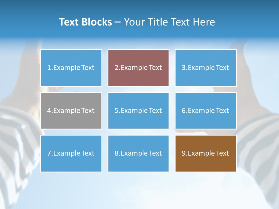 Person Trust Child PowerPoint Template