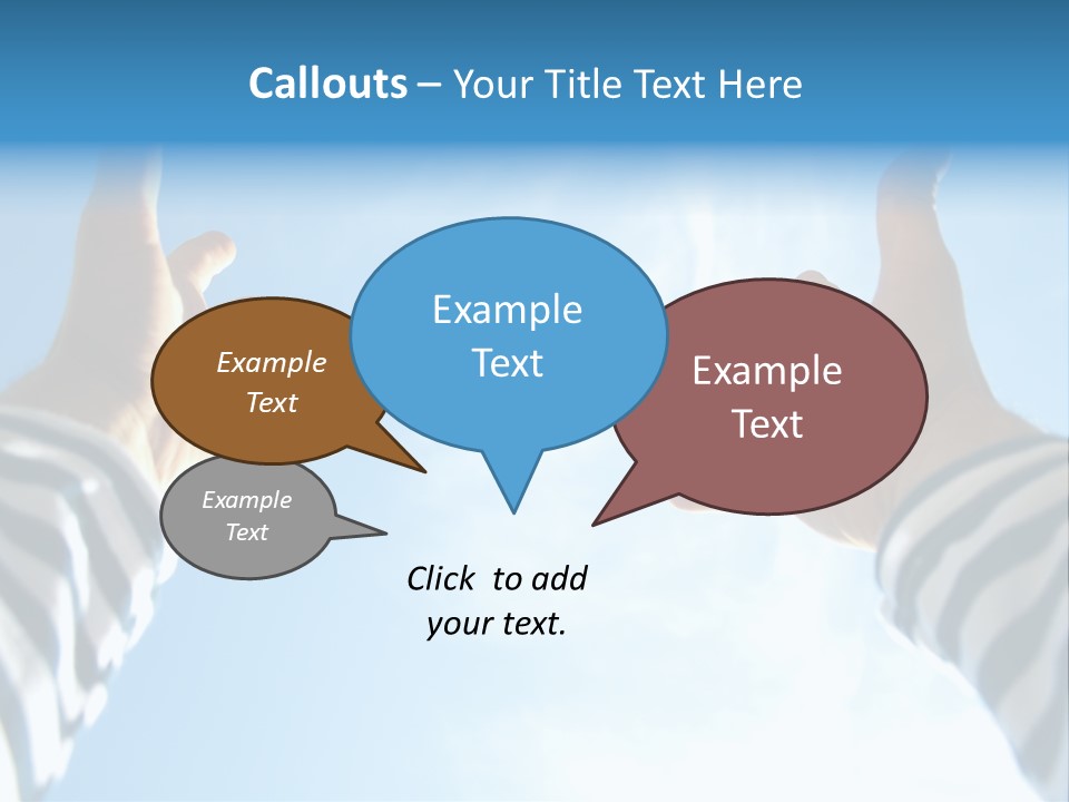 Person Trust Child PowerPoint Template