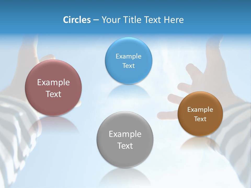 Person Trust Child PowerPoint Template