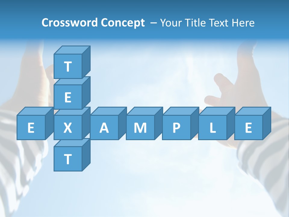 Person Trust Child PowerPoint Template