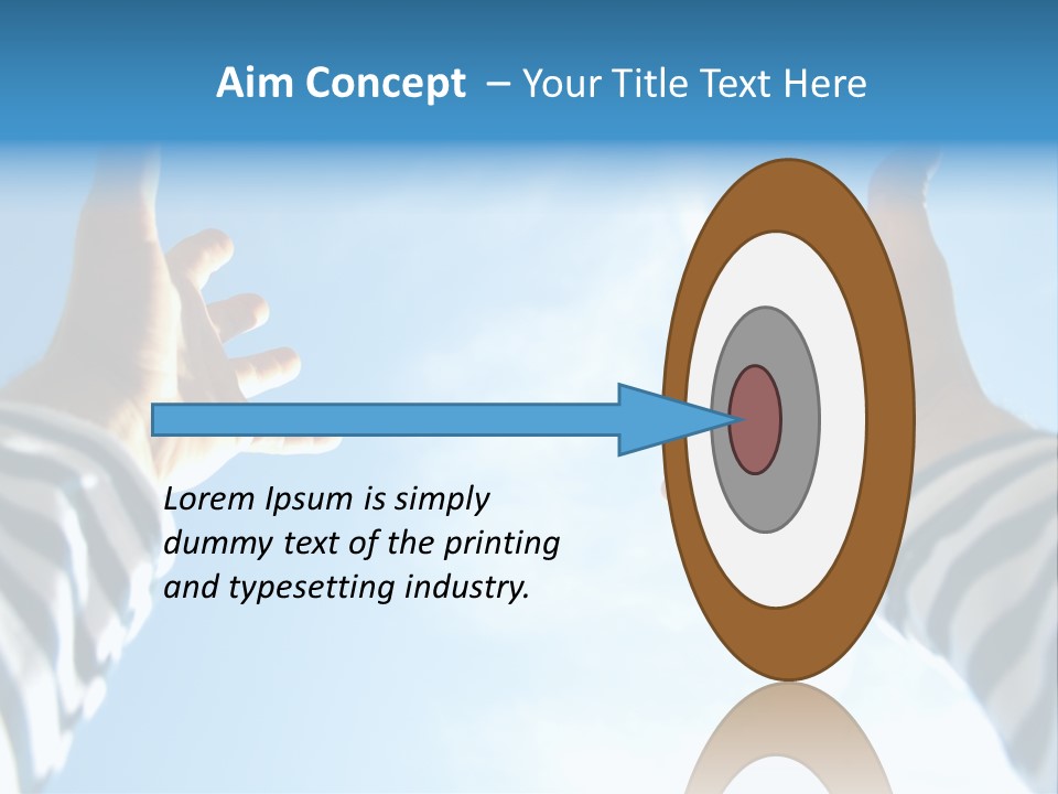 Person Trust Child PowerPoint Template