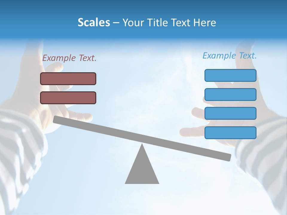 Person Trust Child PowerPoint Template