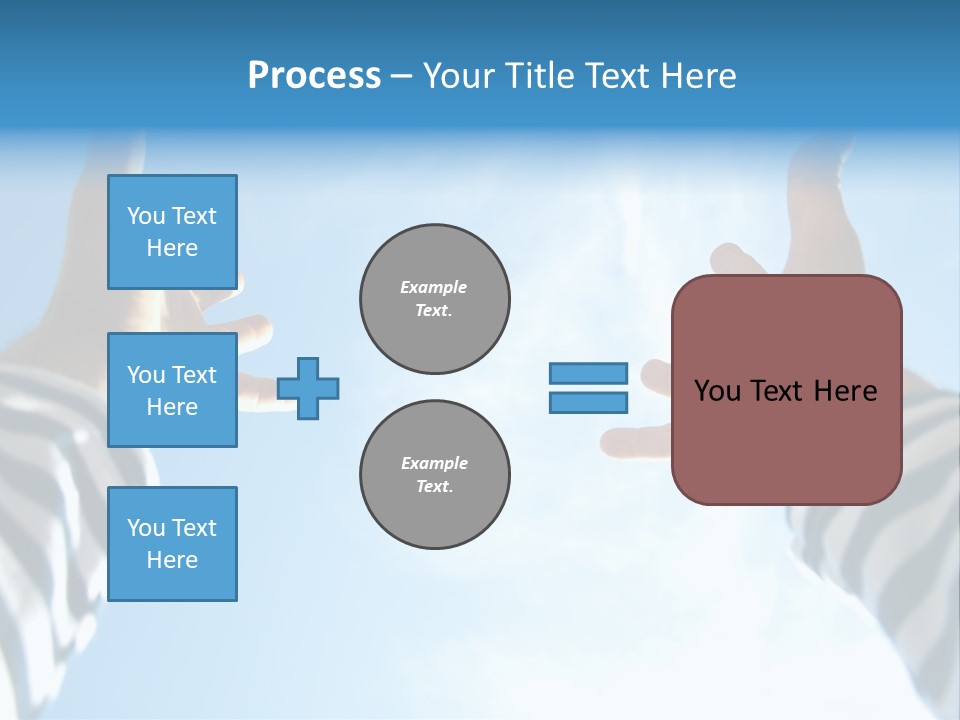 Person Trust Child PowerPoint Template