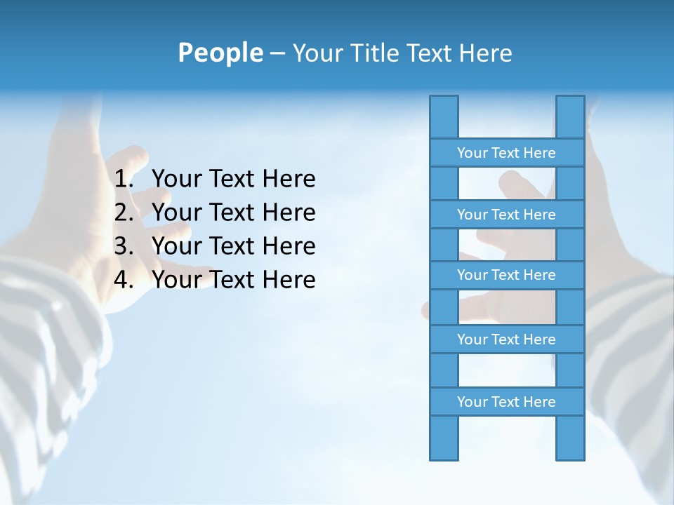 Person Trust Child PowerPoint Template