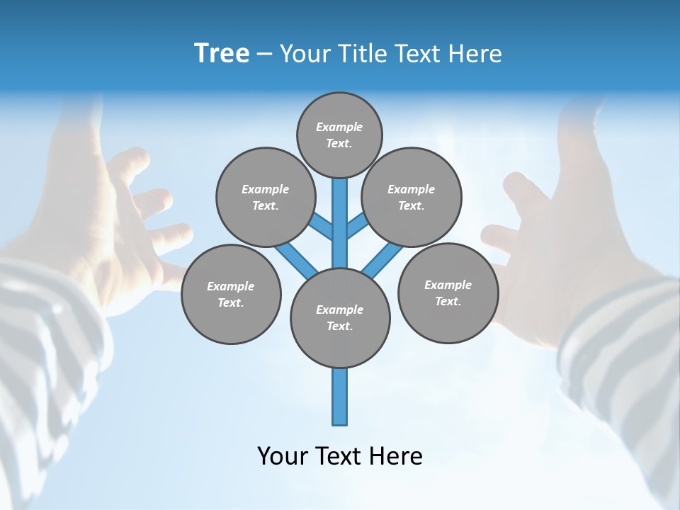 Person Trust Child PowerPoint Template