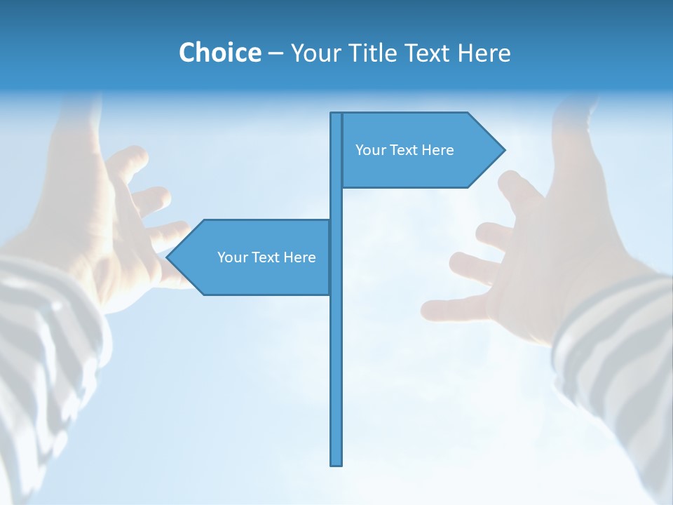 Person Trust Child PowerPoint Template