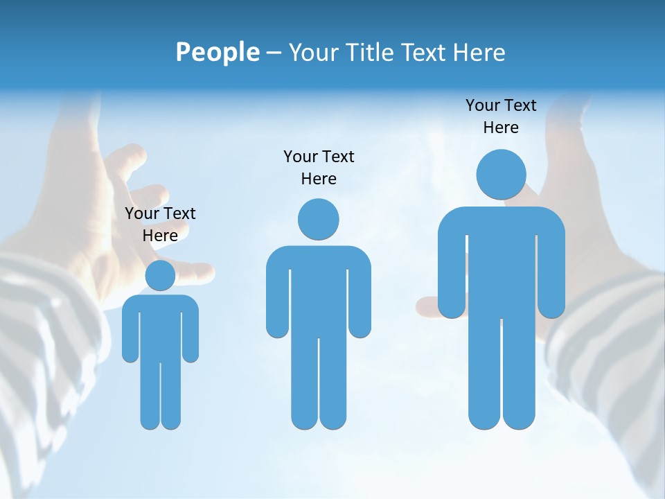 Person Trust Child PowerPoint Template