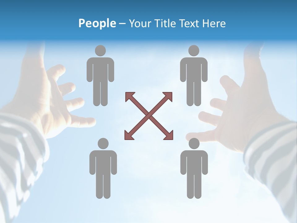 Person Trust Child PowerPoint Template