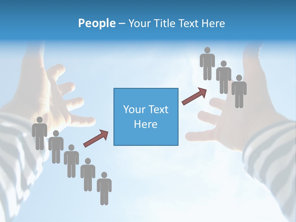 Person Trust Child PowerPoint Template