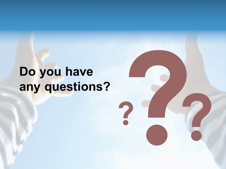 Person Trust Child PowerPoint Template