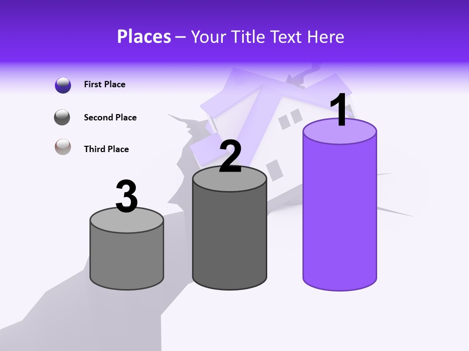 Falling Earth Destruction PowerPoint Template