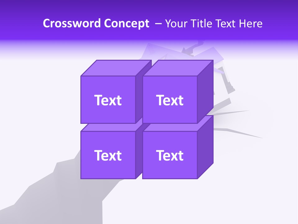 Falling Earth Destruction PowerPoint Template
