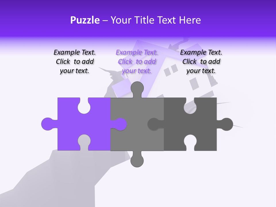 Falling Earth Destruction PowerPoint Template