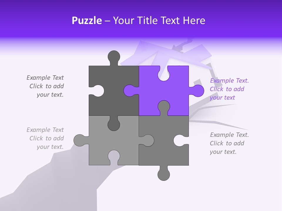 Falling Earth Destruction PowerPoint Template