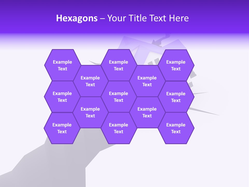 Falling Earth Destruction PowerPoint Template