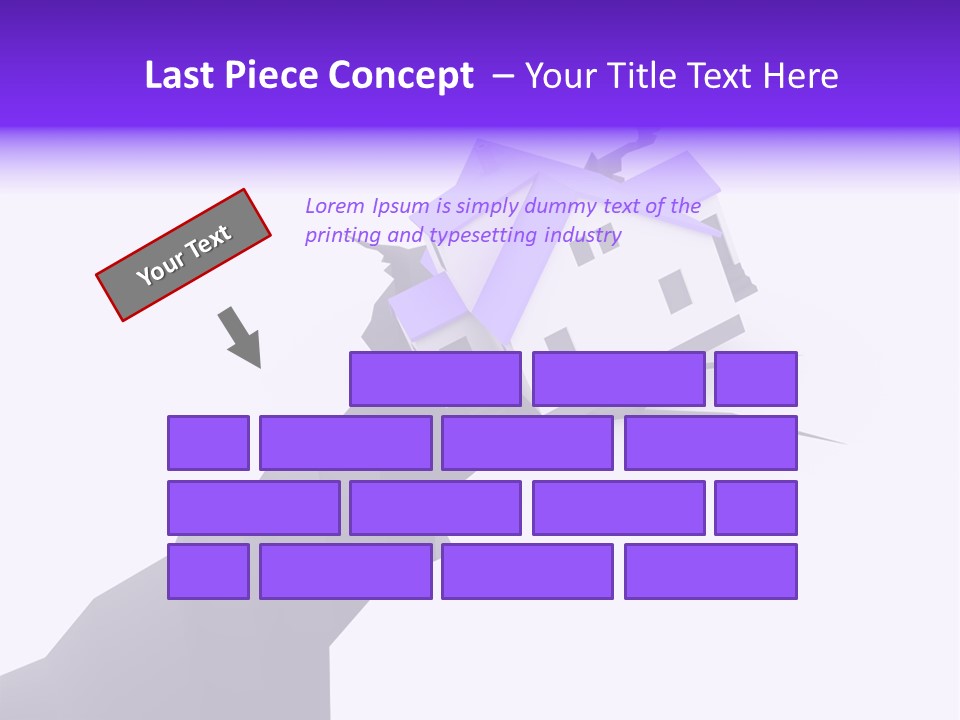 Falling Earth Destruction PowerPoint Template