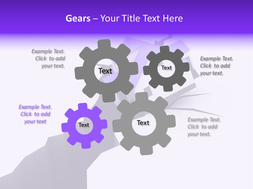 Falling Earth Destruction PowerPoint Template