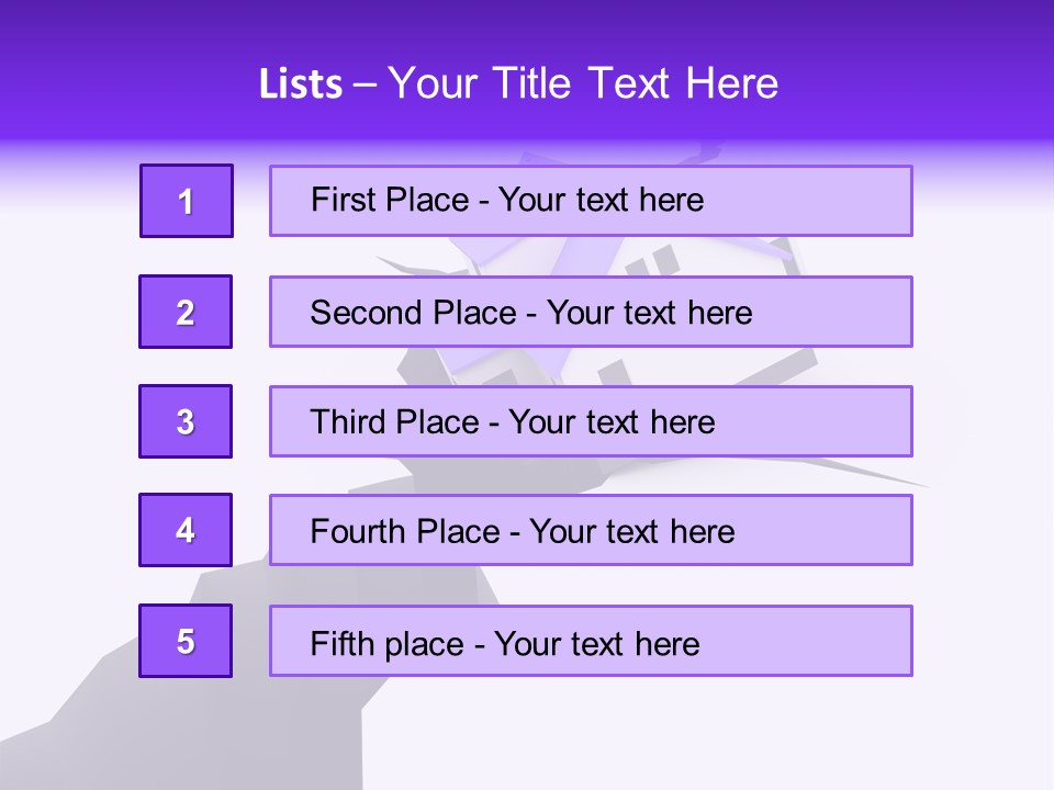 Falling Earth Destruction PowerPoint Template