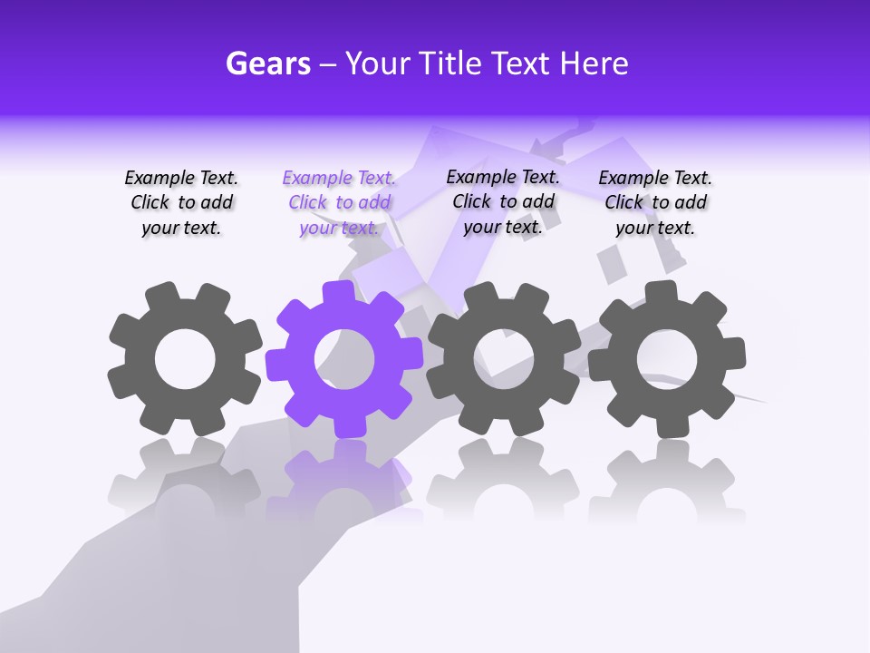 Falling Earth Destruction PowerPoint Template