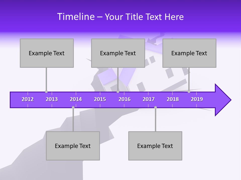 Falling Earth Destruction PowerPoint Template