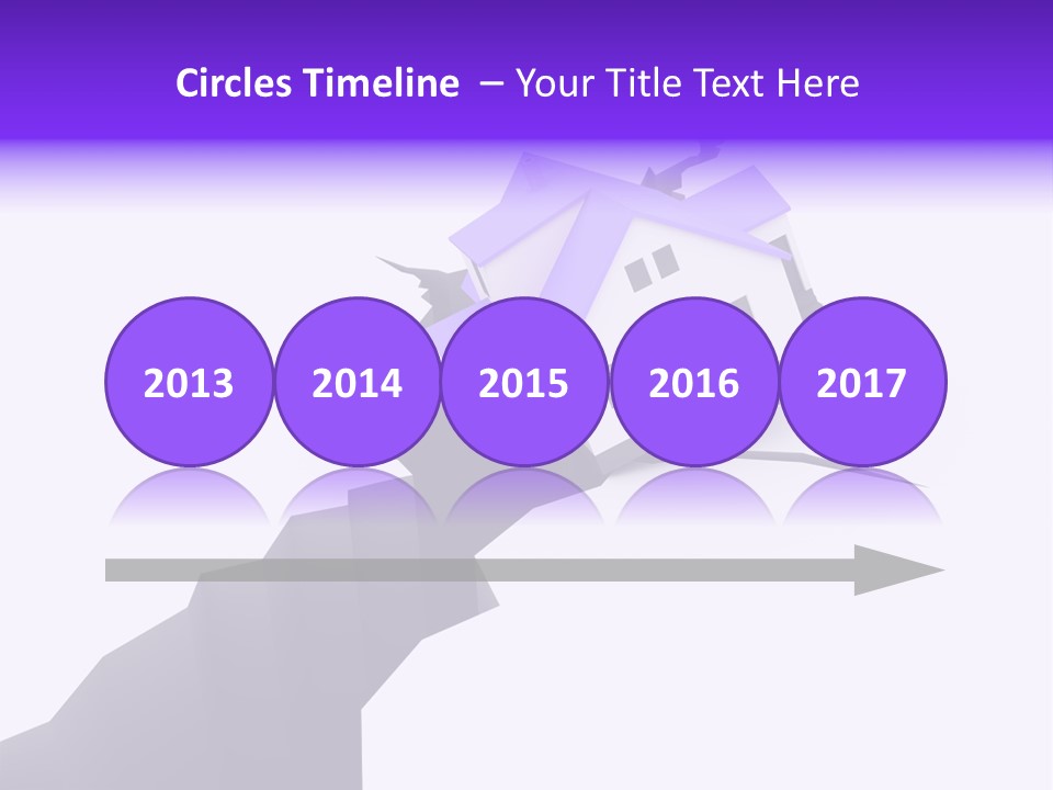 Falling Earth Destruction PowerPoint Template