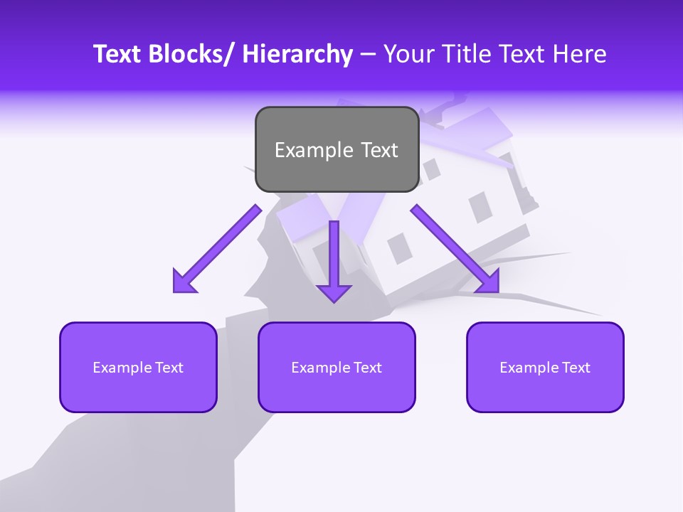 Falling Earth Destruction PowerPoint Template