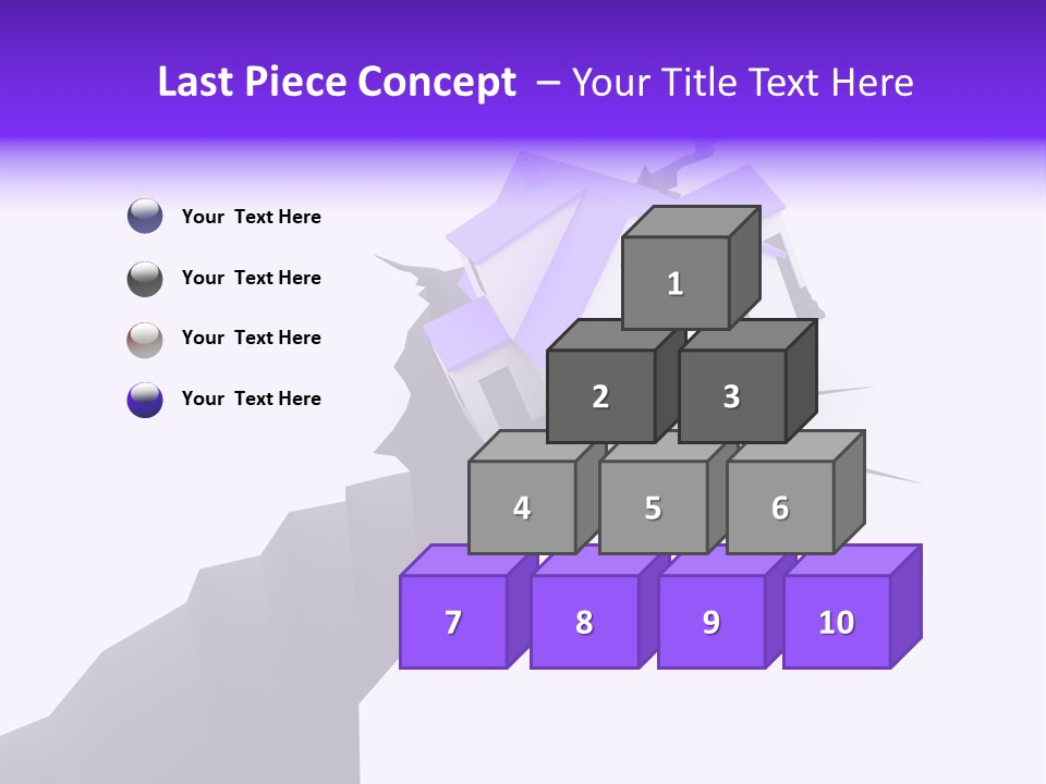 Falling Earth Destruction PowerPoint Template