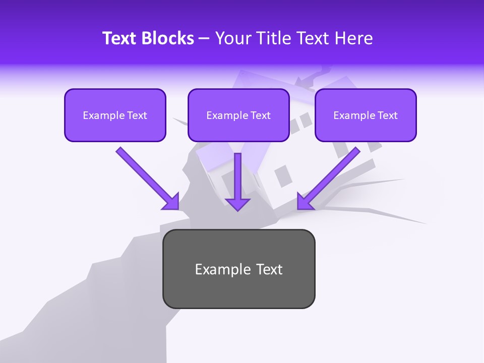 Falling Earth Destruction PowerPoint Template