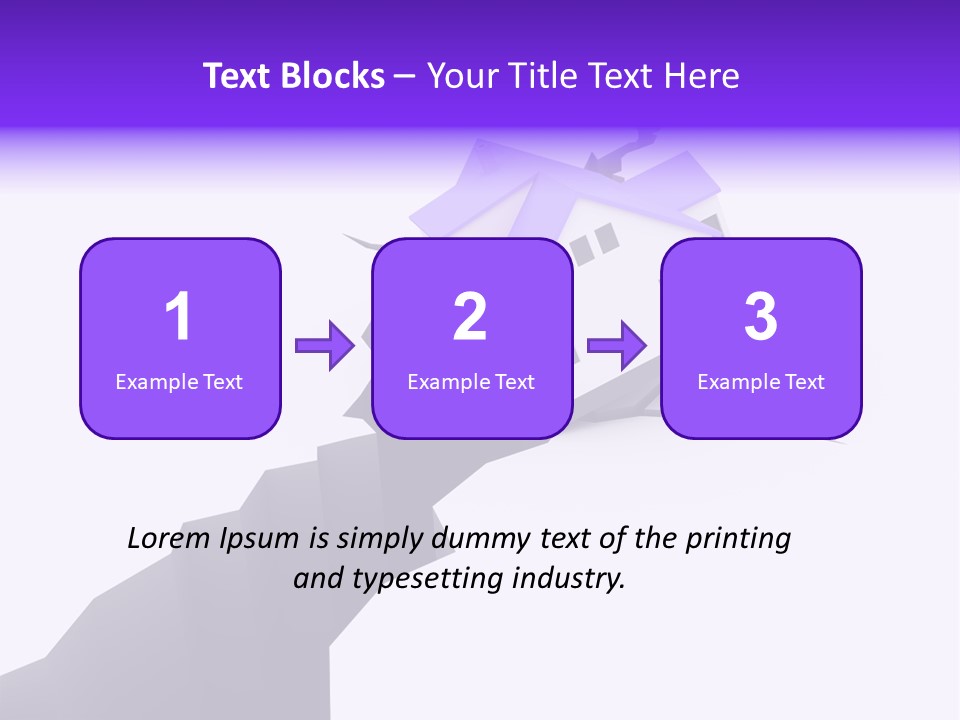 Falling Earth Destruction PowerPoint Template