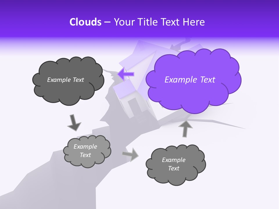 Falling Earth Destruction PowerPoint Template