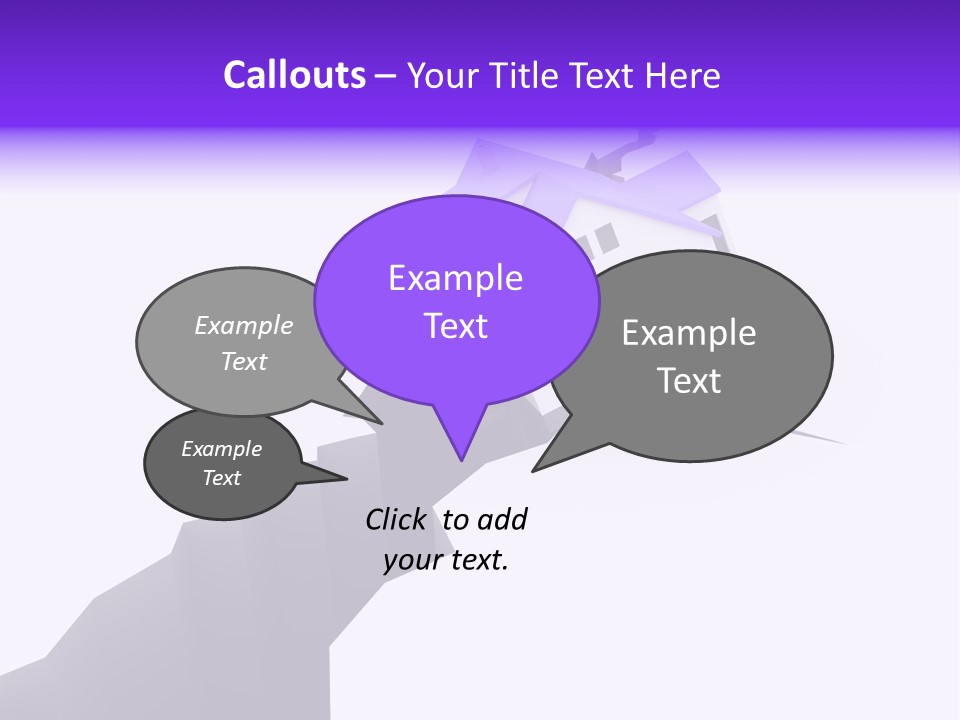 Falling Earth Destruction PowerPoint Template