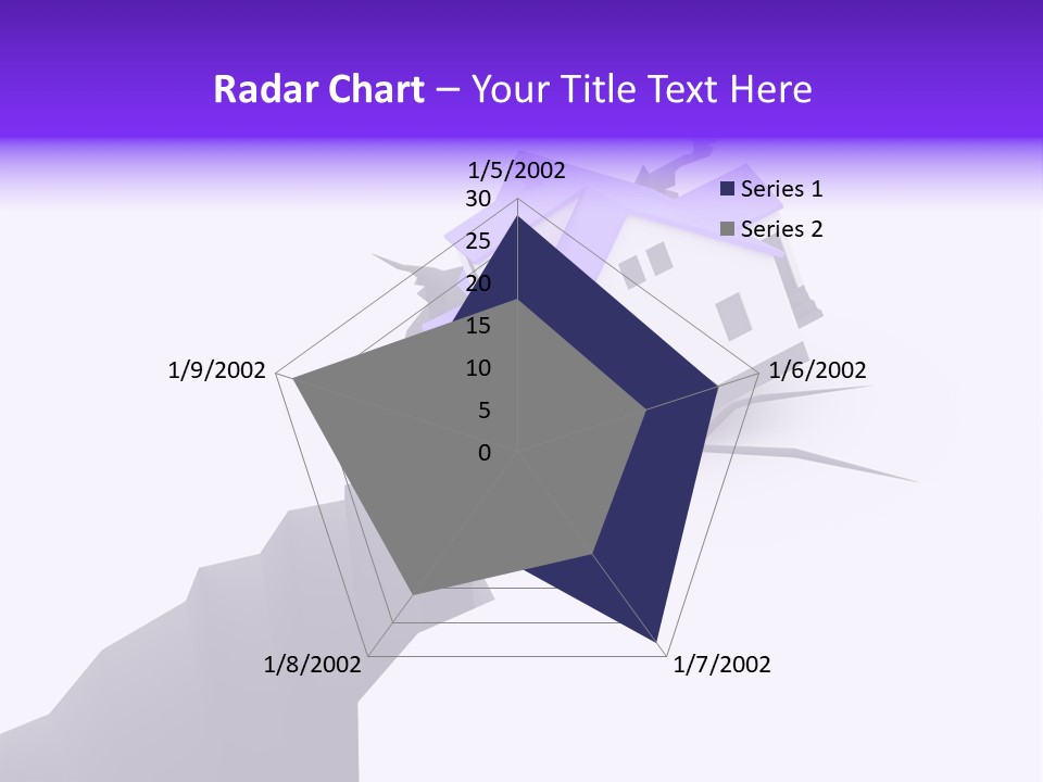 Falling Earth Destruction PowerPoint Template