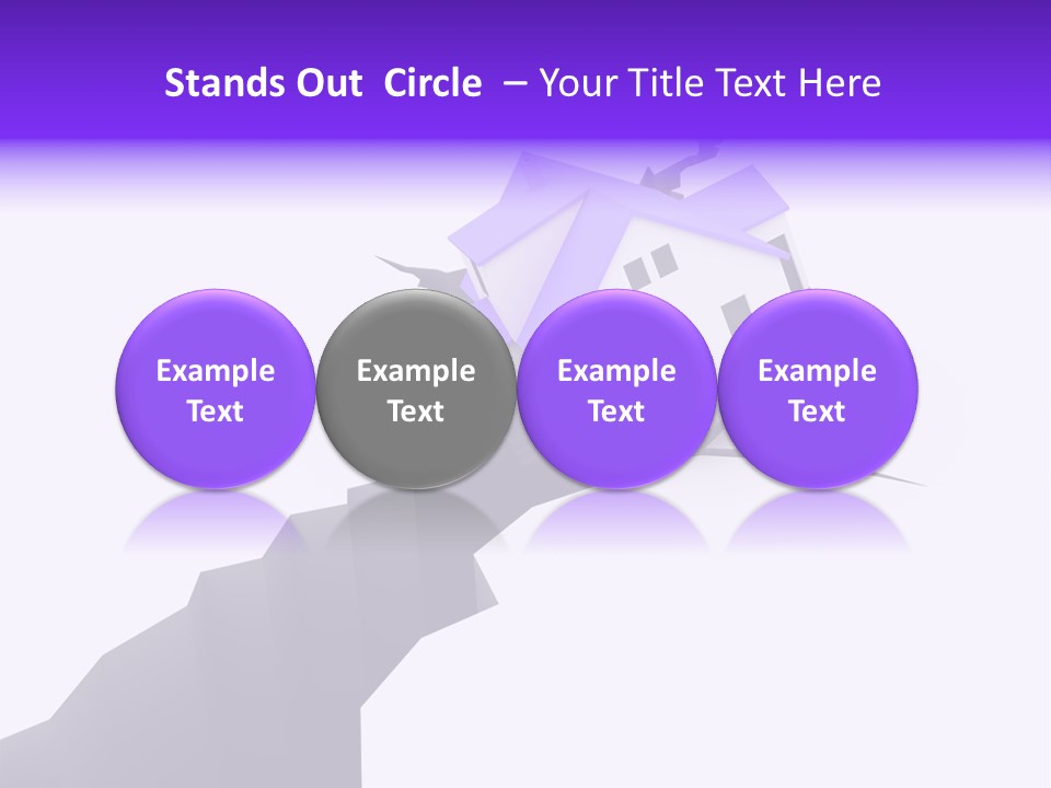 Falling Earth Destruction PowerPoint Template