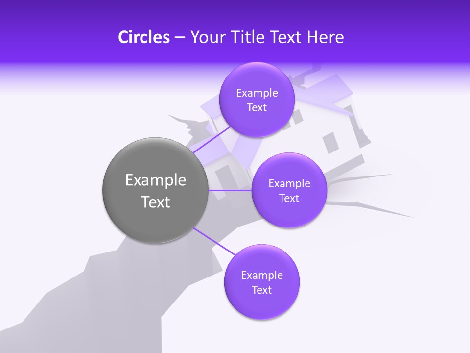 Falling Earth Destruction PowerPoint Template
