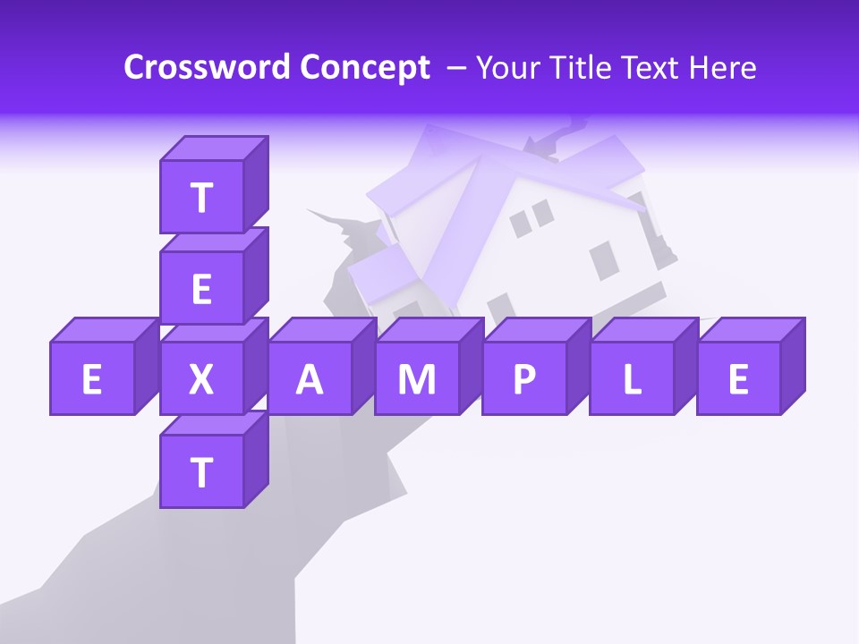 Falling Earth Destruction PowerPoint Template