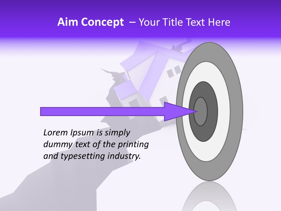 Falling Earth Destruction PowerPoint Template