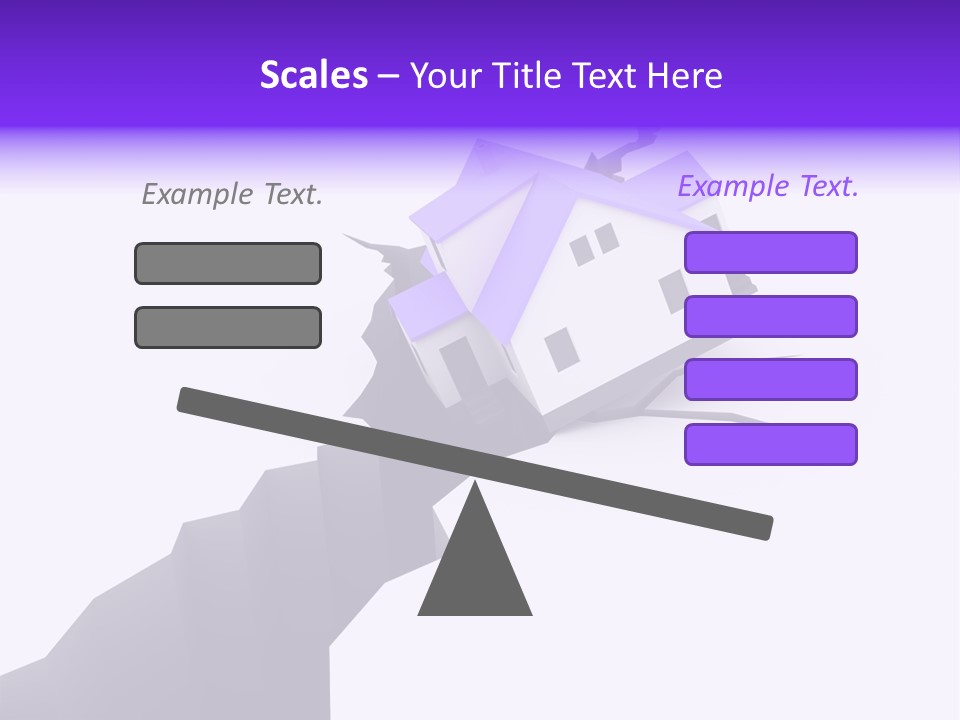 Falling Earth Destruction PowerPoint Template