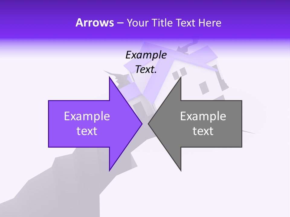 Falling Earth Destruction PowerPoint Template