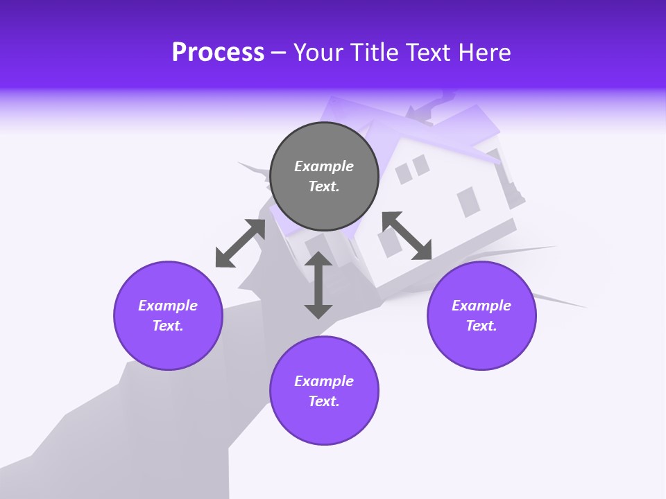 Falling Earth Destruction PowerPoint Template
