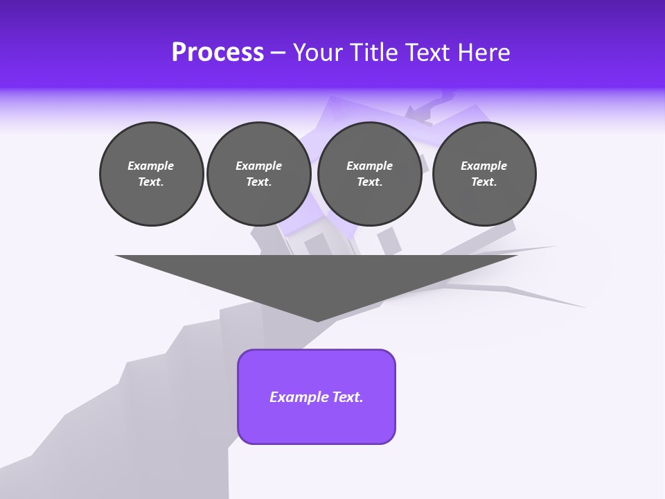 Falling Earth Destruction PowerPoint Template
