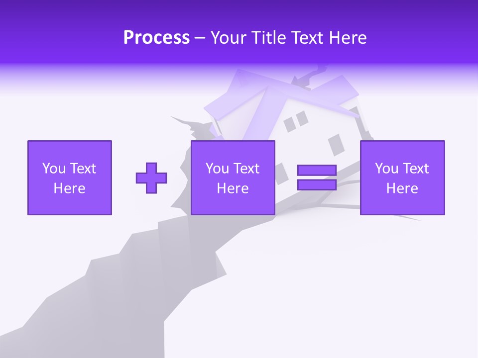 Falling Earth Destruction PowerPoint Template