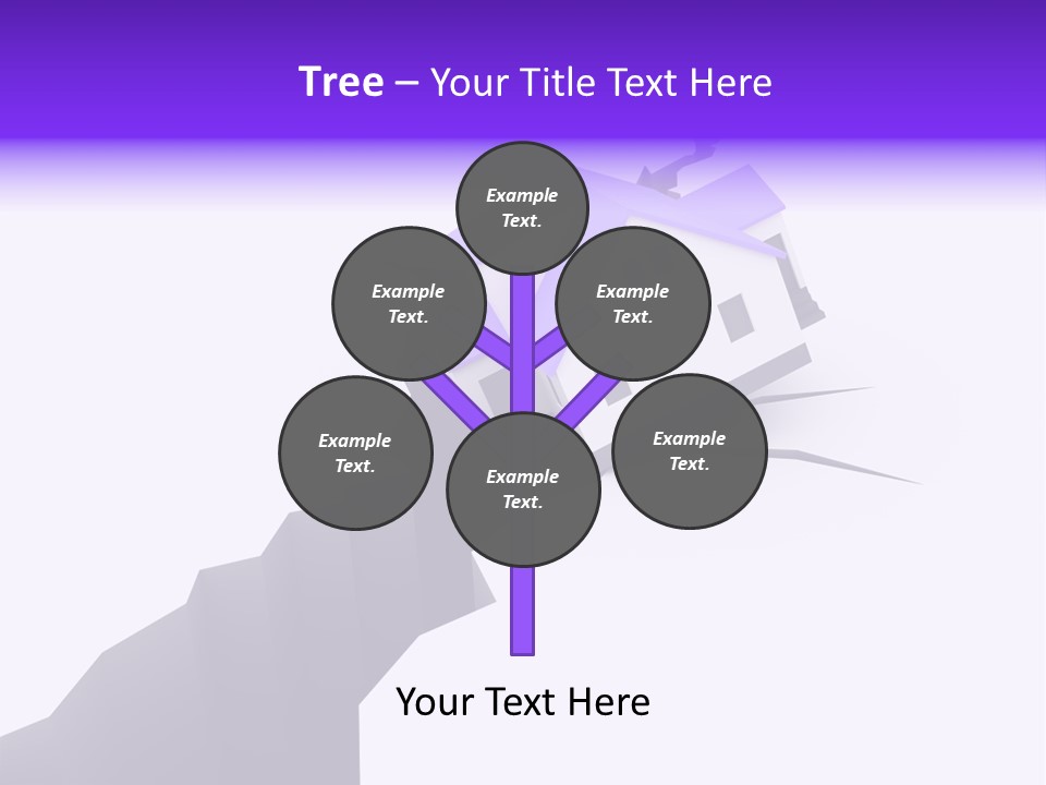 Falling Earth Destruction PowerPoint Template