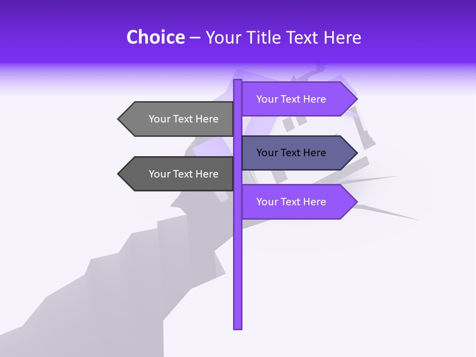 Falling Earth Destruction PowerPoint Template