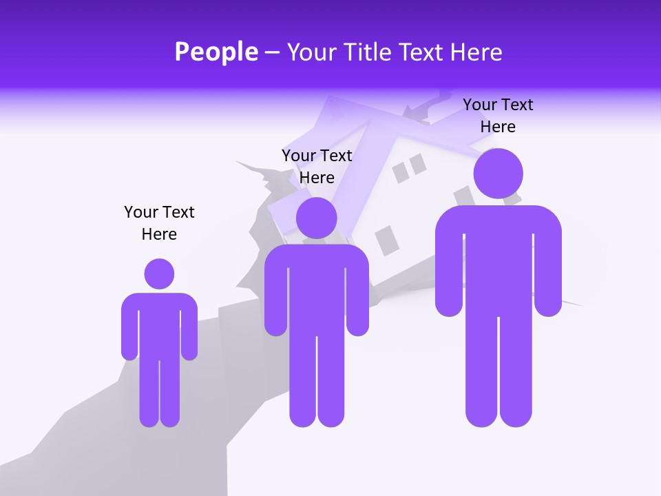 Falling Earth Destruction PowerPoint Template